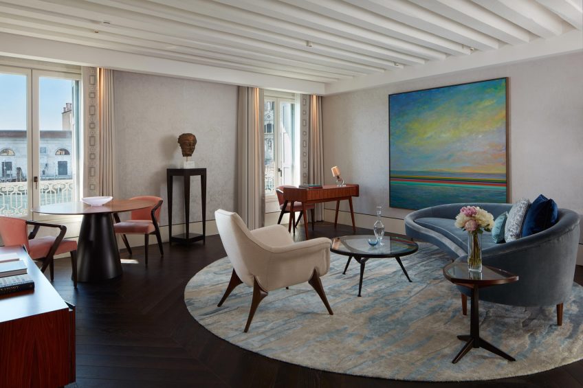 The St. Regis Venice Hotel - Venice, Italy - Monet Suite Living Room