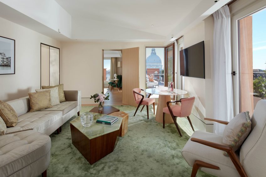 The St. Regis Venice Hotel - Venice, Italy - Penthouse Suite Living Room