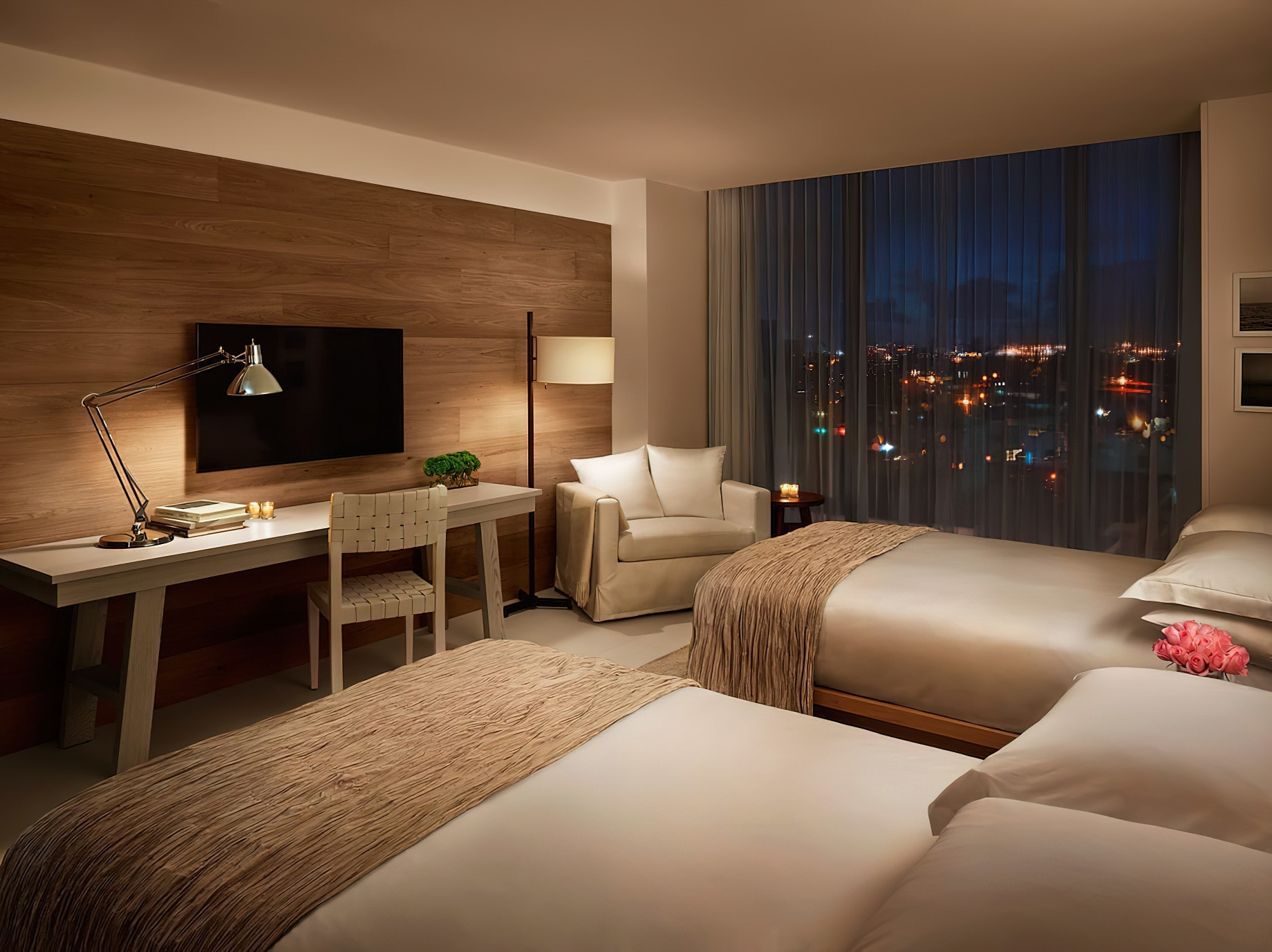 The Miami Beach EDITION Hotel – Miami Beach, FL, USA – City View Double Room