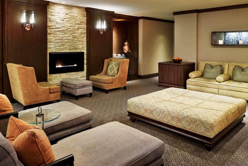 The St. Regis Deer Valley Resort - Park City, UT, USA - Spa Relaxation Lounge