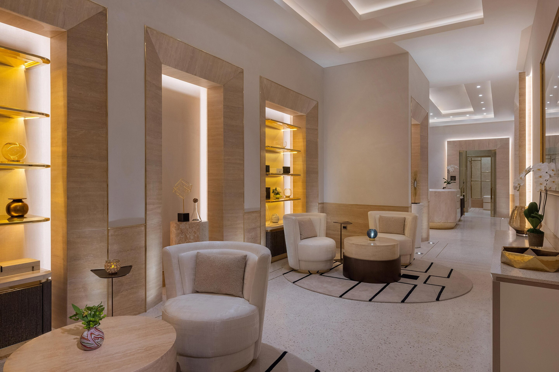 The St. Regis Dubai The Palm Jumeirah Hotel – Dubai, UAE – Iridium Spa Reception