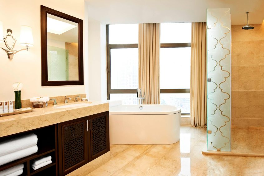 The St. Regis Doha Hotel - Doha, Qatar - Caroline Astor Suite Bathroom