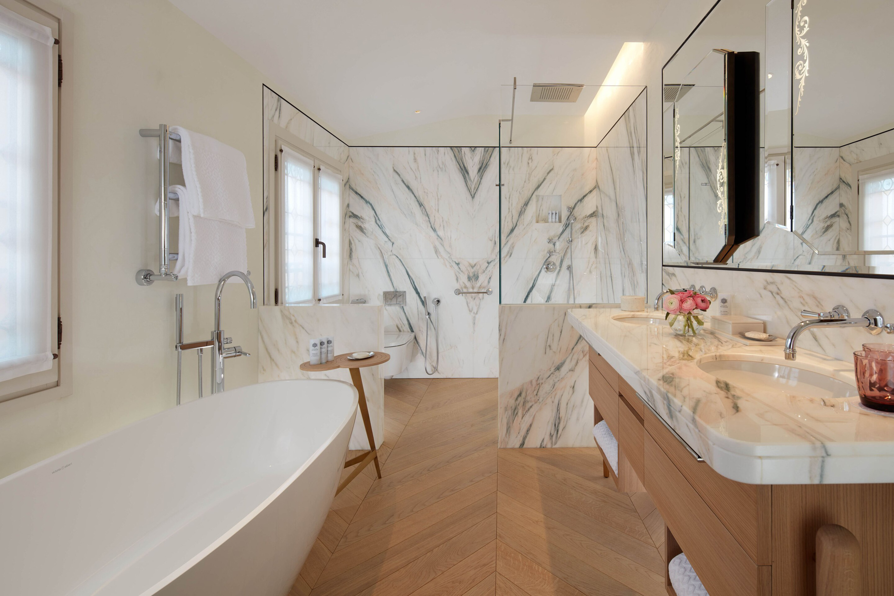 The St. Regis Venice Hotel – Venice, Italy – Penthouse Suite Master Bathroom