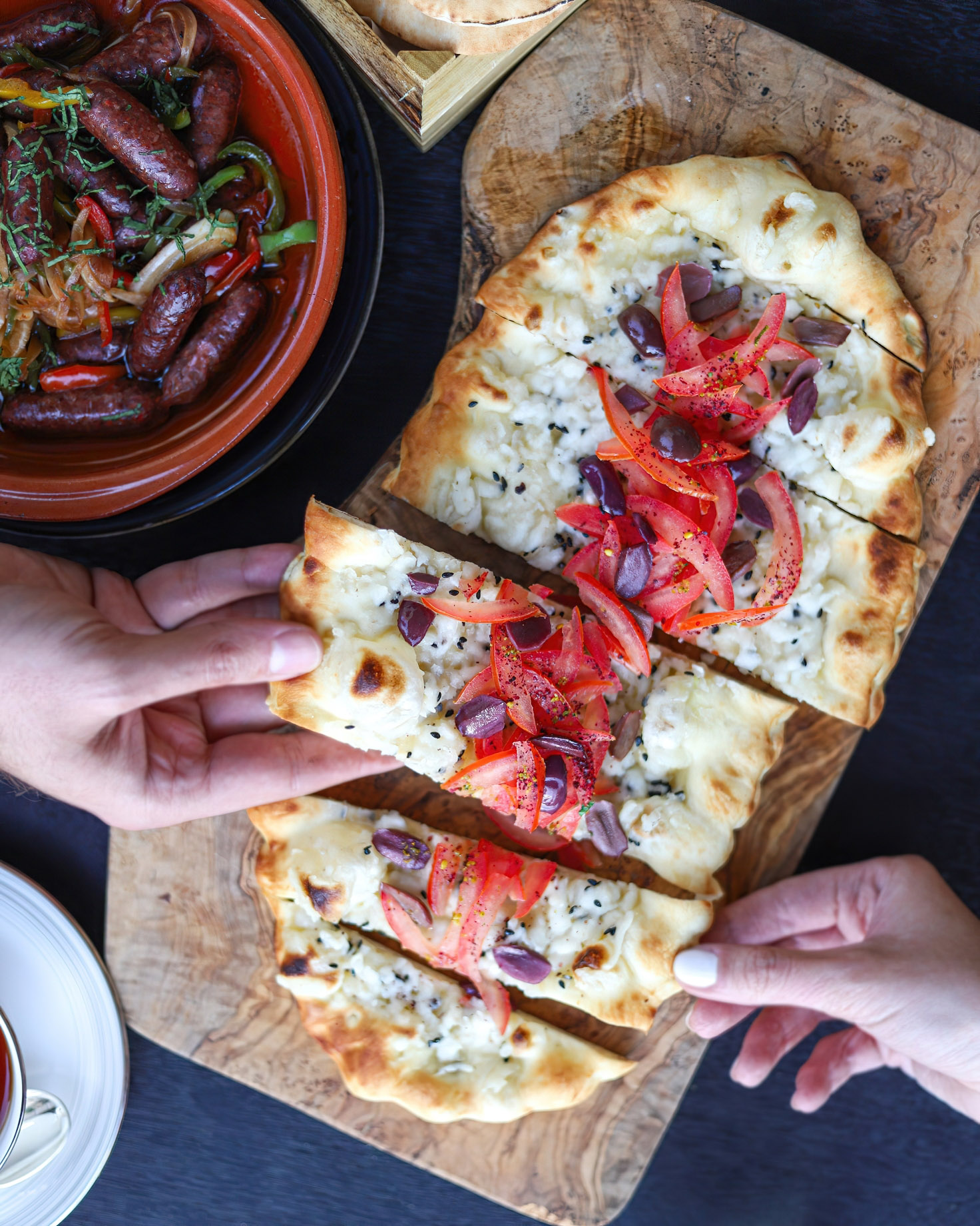 The St. Regis Amman Hotel – Amman, Jordan – Freshly Baked Cheese Manousheh