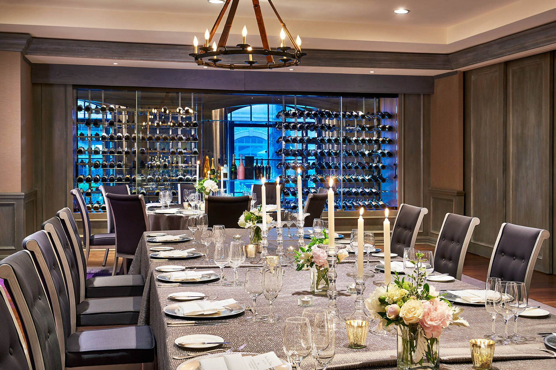 The St. Regis Aspen Resort – Aspen, CO, USA – Aspen Room Boardroom Setup