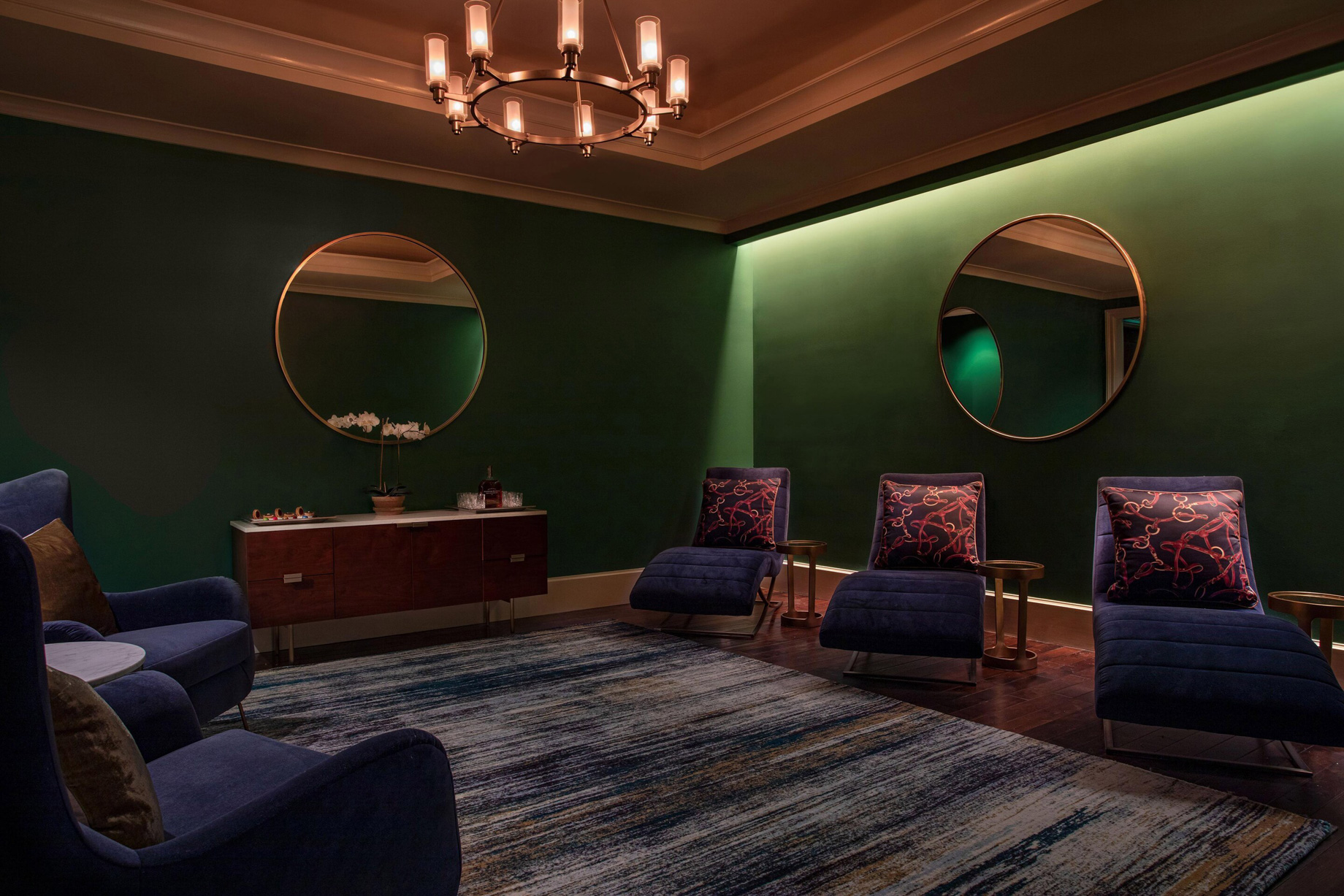 The St. Regis Atlanta Hotel – Atlanta, GA, USA – Spa Men’s Relaxation Room
