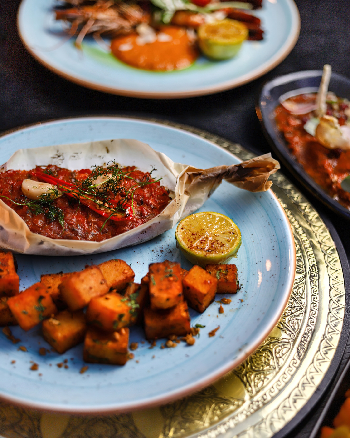 The St. Regis Amman Hotel – Amman, Jordan – Baked Red Snapper Fish Harra