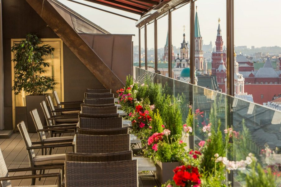 The St. Regis Moscow Nikolskaya Hotel - Moscow, Russia - Terrace