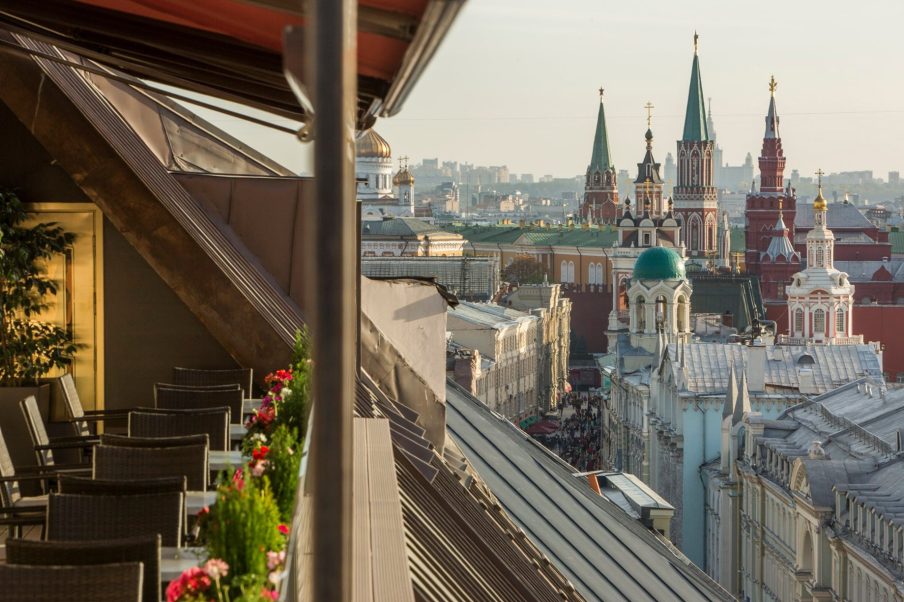 The St. Regis Moscow Nikolskaya Hotel - Moscow, Russia - Terrace View