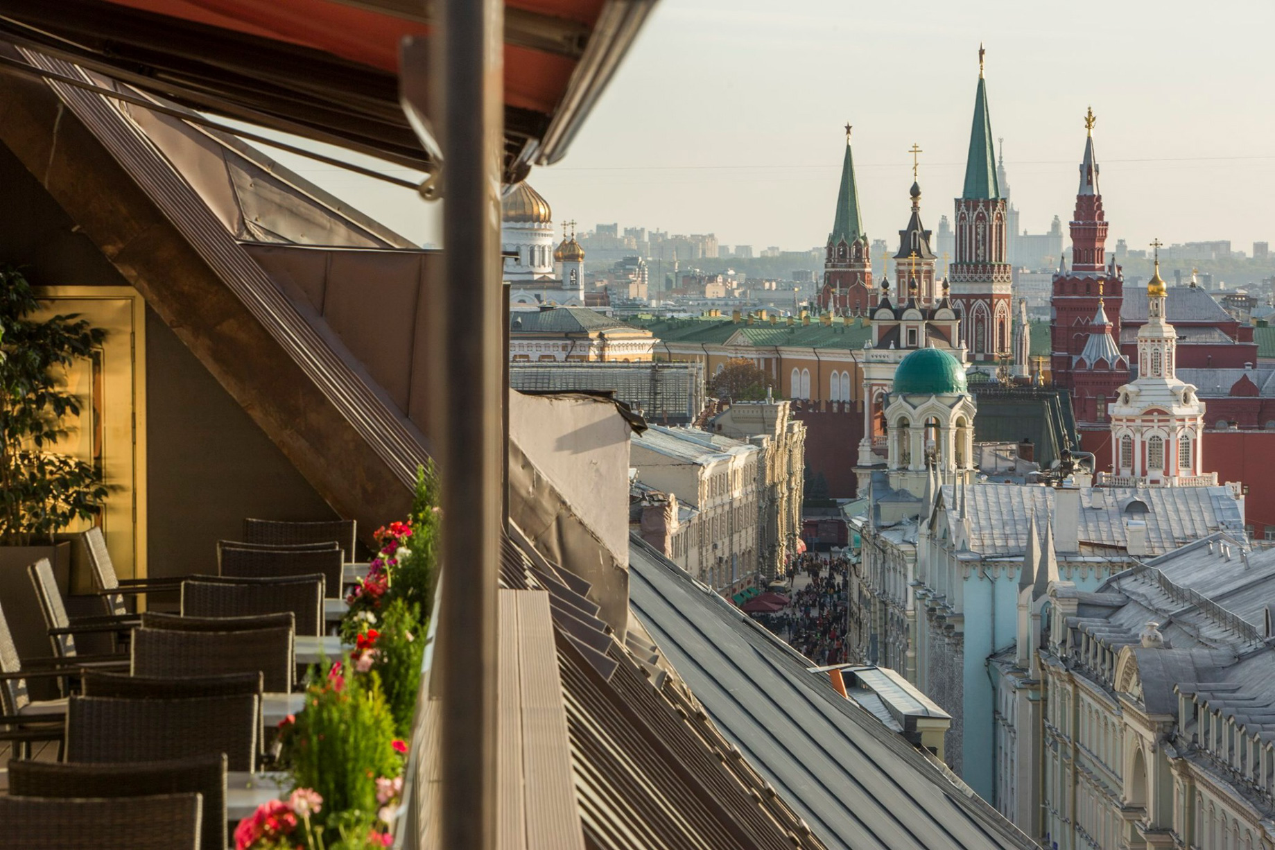 The St. Regis Moscow Nikolskaya Hotel – Moscow, Russia – Terrace View