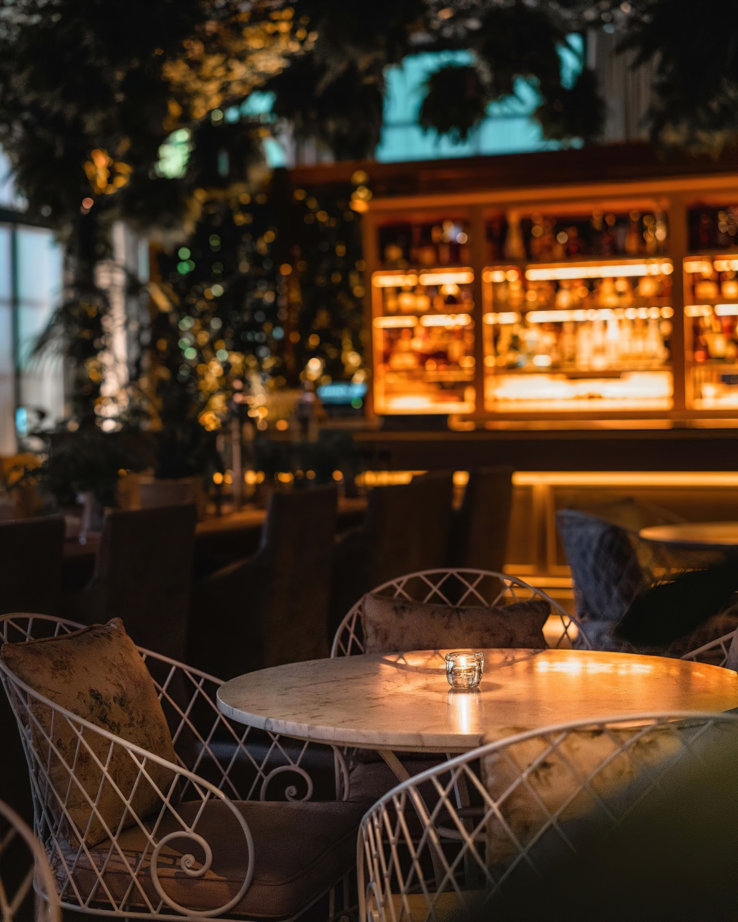 The Times Square EDITION Hotel – New York, NY, USA – Terrace at EDITION Night