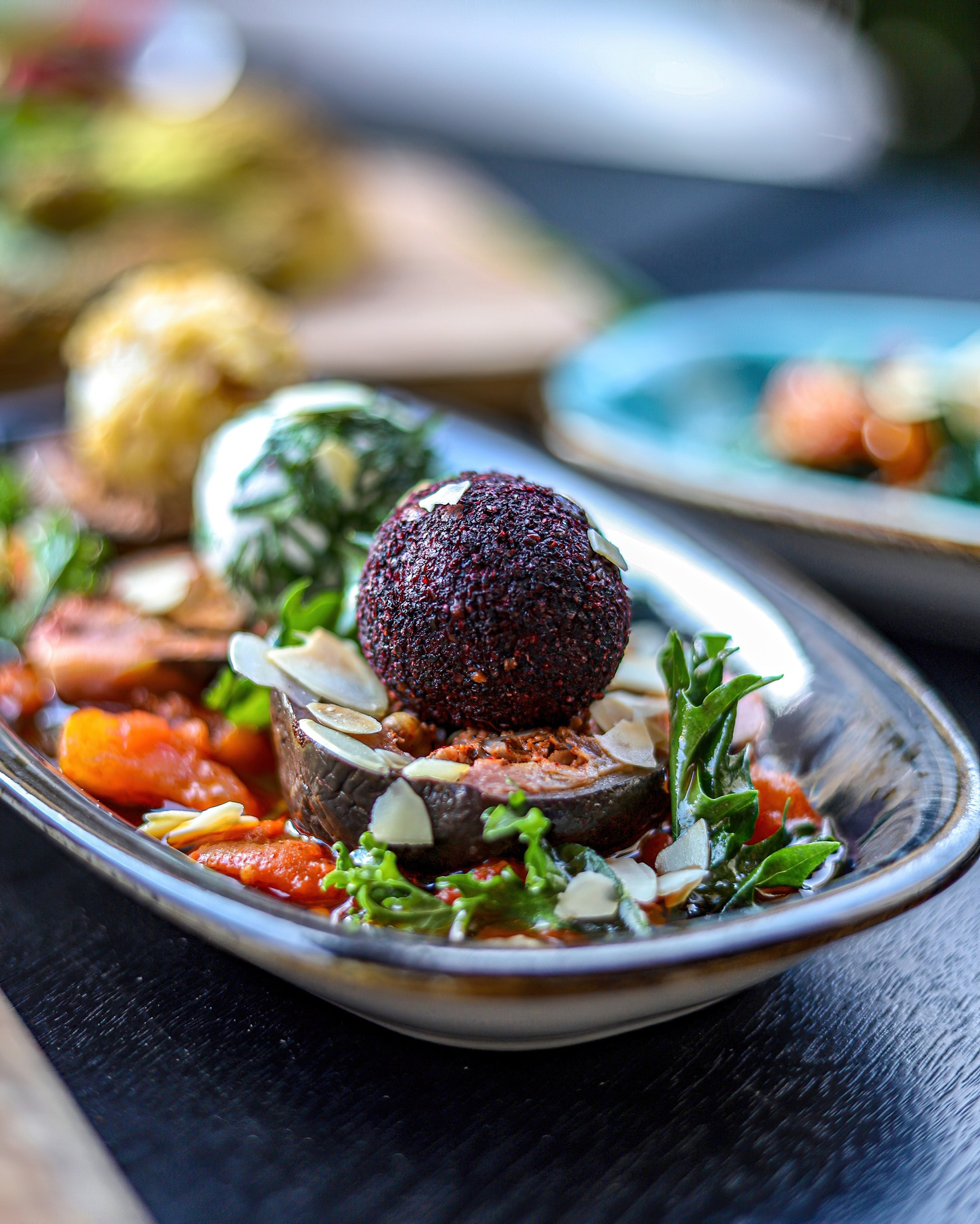 The St. Regis Amman Hotel Amman, Jordan Makdous Flavored Labneh