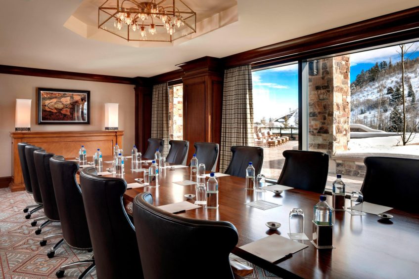 The St. Regis Deer Valley Resort - Park City, UT, USA - John Jacob Astor Boardroom Table