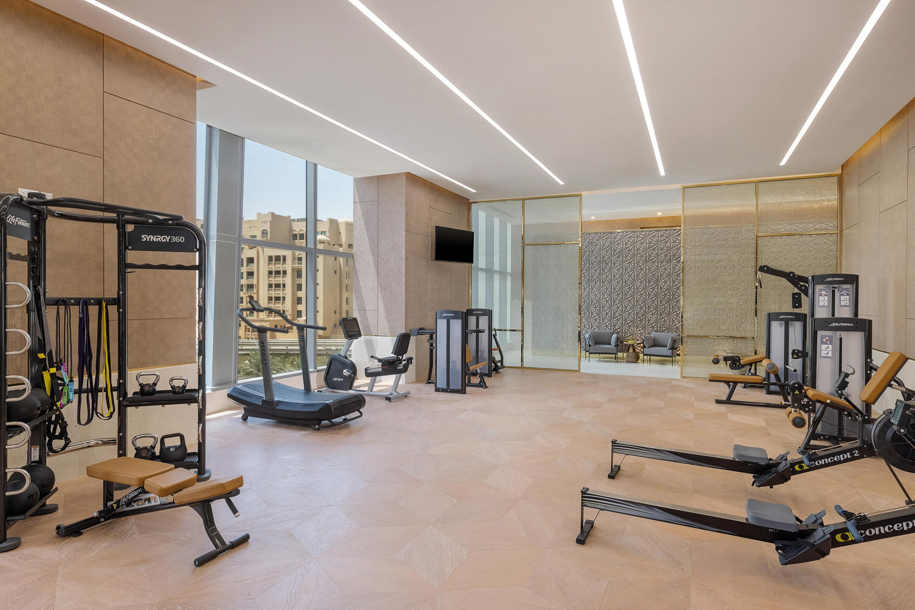 The St. Regis Dubai The Palm Jumeirah Hotel – Dubai, UAE – Exercise Room Interior