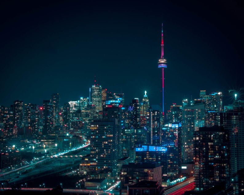 The St. Regis Toronto Hotel - Toronto, Ontario, Canada - Downtown Toronto Night City View