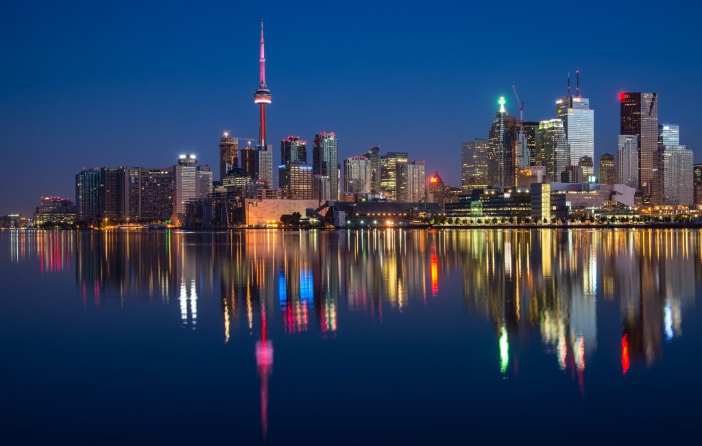 The St. Regis Toronto Hotel - Toronto, Ontario, Canada - Downtown Toronto Evening Lake View