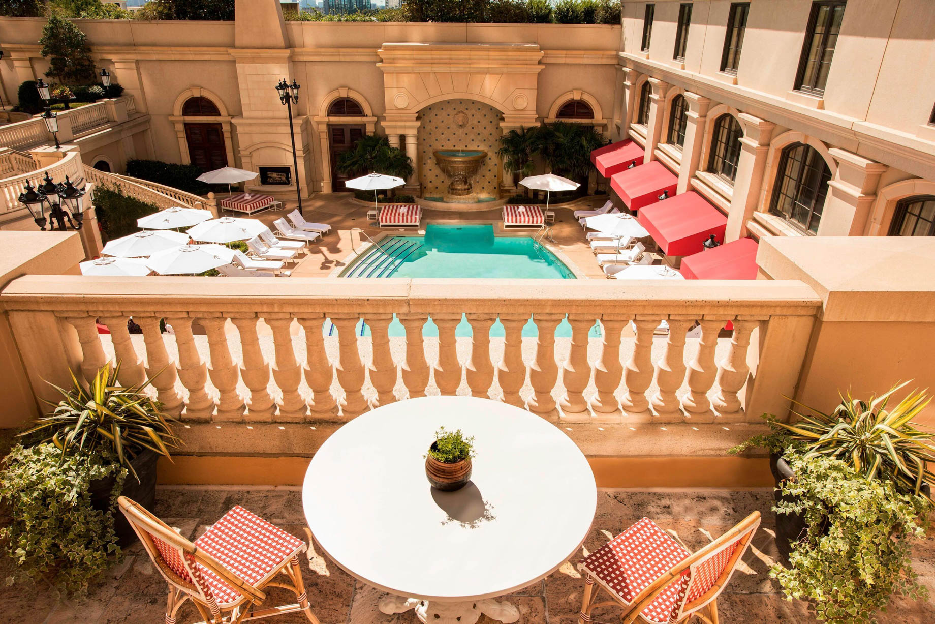 The St. Regis Atlanta Hotel – Atlanta, GA, USA – Caroline Astor Suite Balcony View