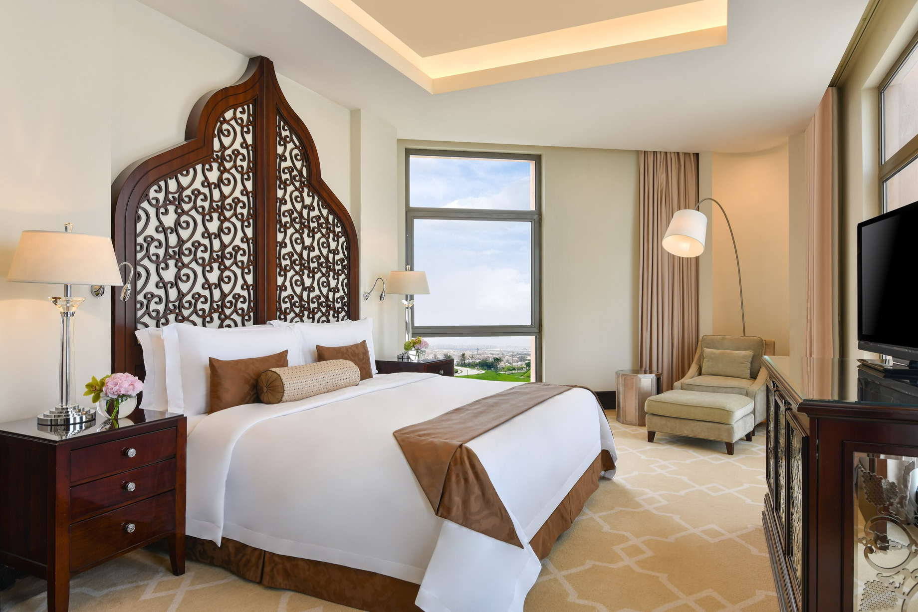 The St. Regis Doha Hotel – Doha, Qatar – Caroline Astor Suite Bedroom