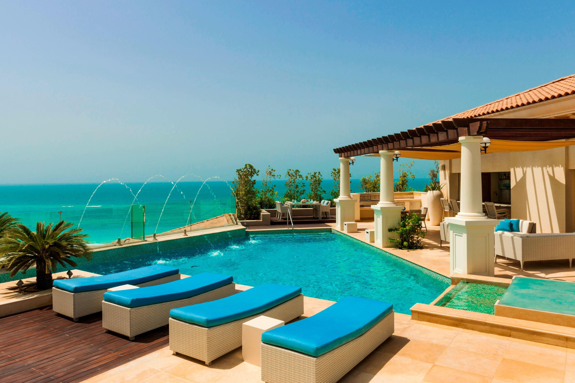 The St. Regis Saadiyat Island Resort – Abu Dhabi, UAE – Royal Suite Pool Terrace
