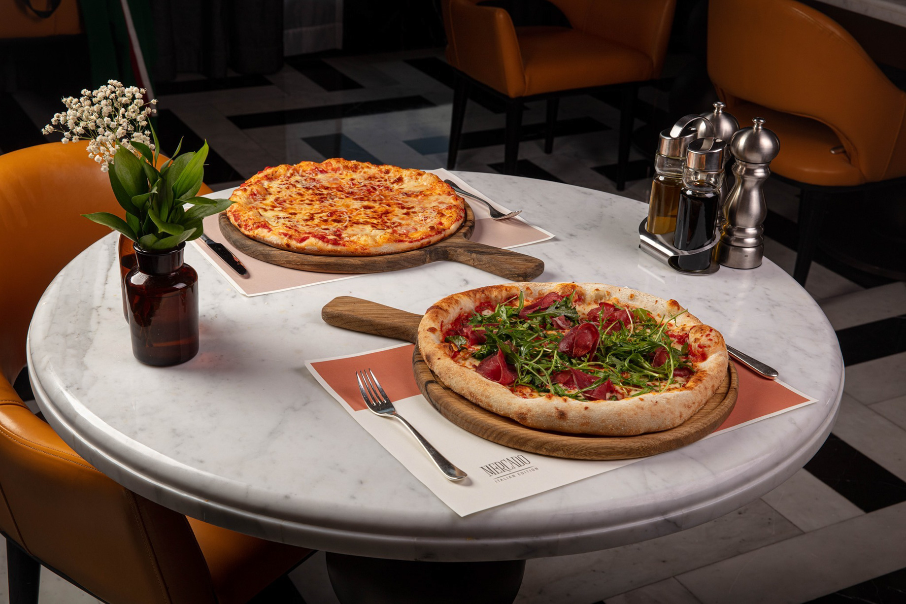 The St. Regis Amman Hotel – Amman, Jordan – Mercado Italian Pizza