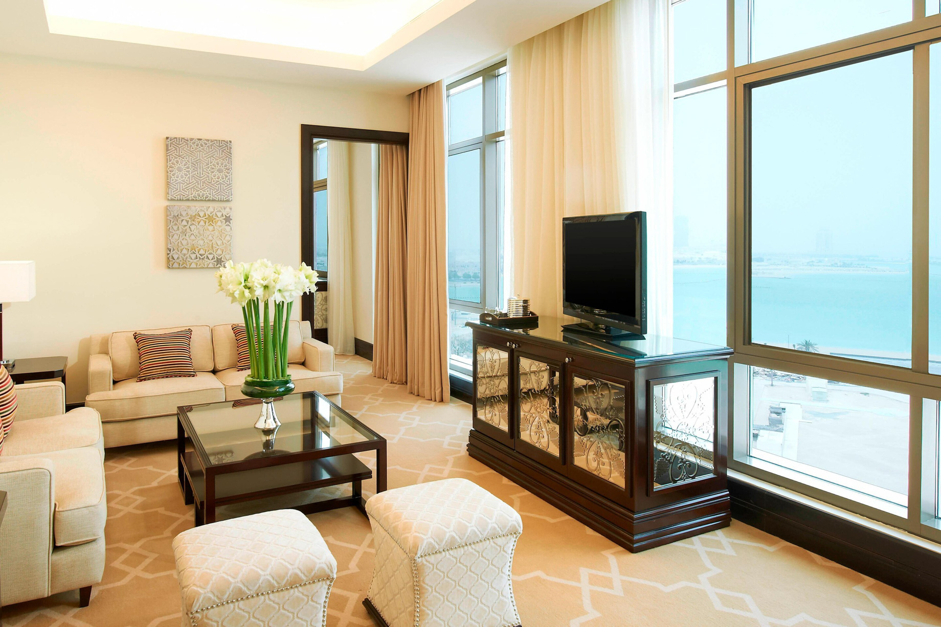 The St. Regis Doha Hotel – Doha, Qatar – Caroline Astor Suite Living Room