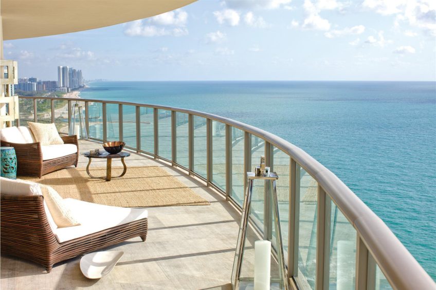 The St. Regis Bal Harbour Resort - Miami Beach, FL, USA - Beach View Balcony