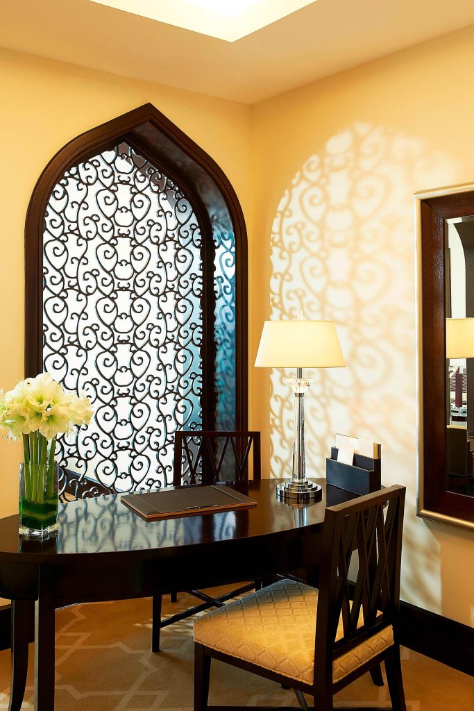 The St. Regis Doha Hotel - Doha, Qatar - Caroline Astor Suite Work Desk
