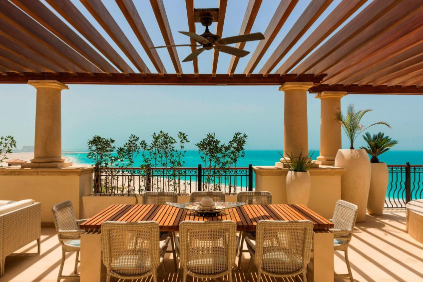 The St. Regis Saadiyat Island Resort - Abu Dhabi, UAE - Royal Suite Ocean Terrace View