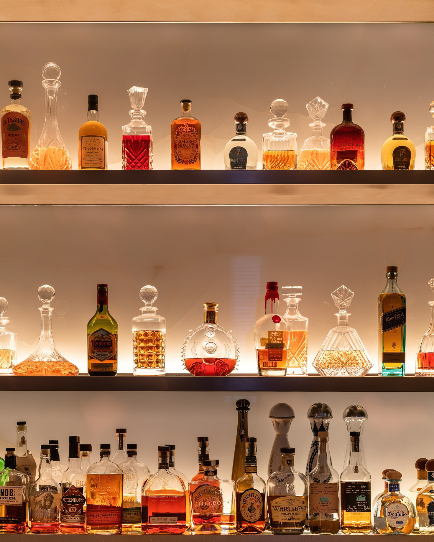 The Times Square EDITION Hotel – New York, NY, USA – Bar Spirits