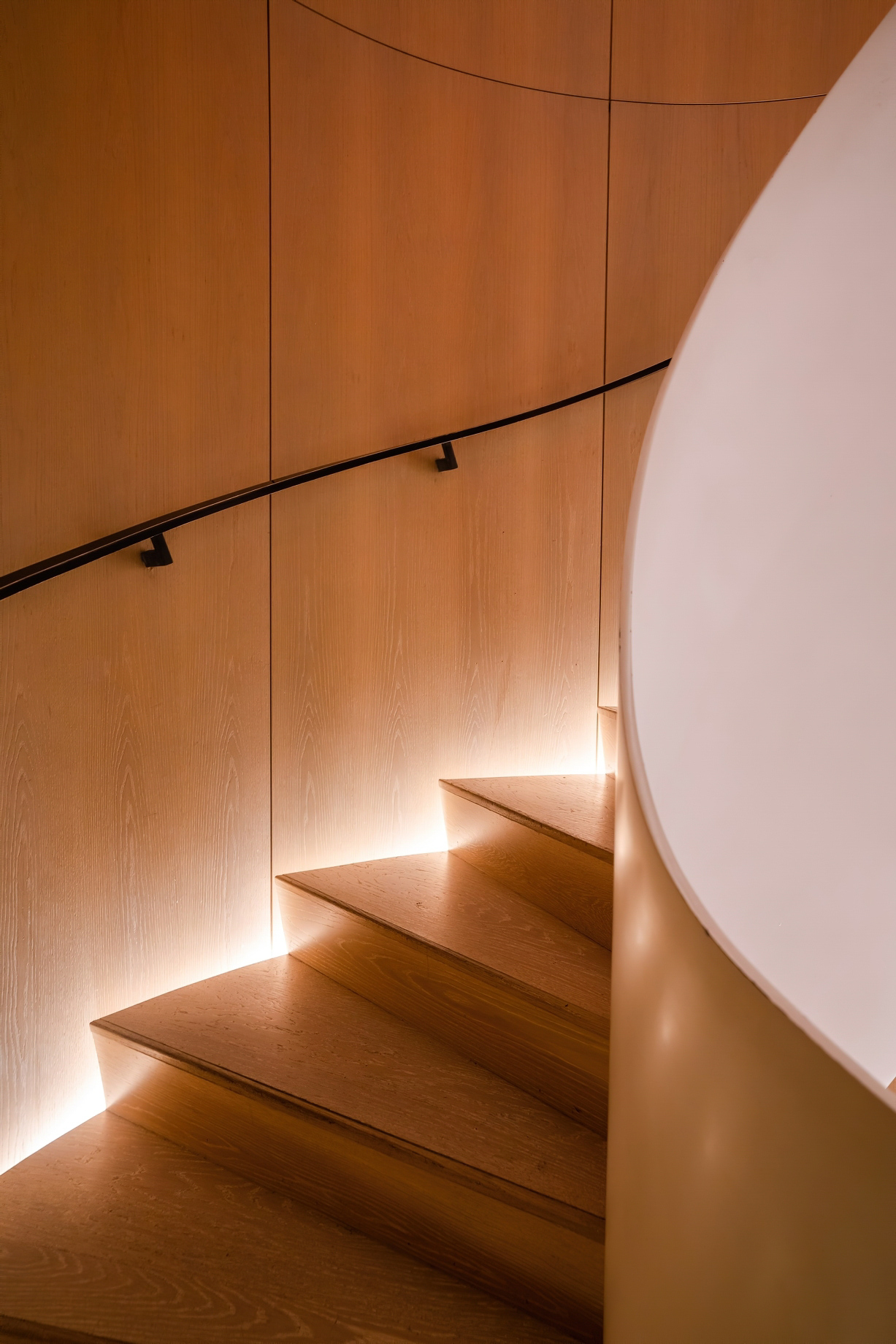 The New York EDITION Hotel - New York, NY, USA - Staircase Illuminated Style