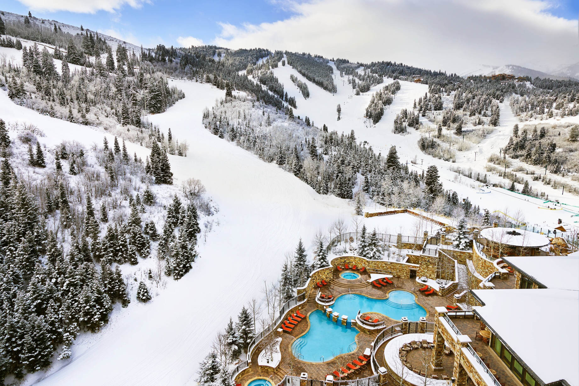 The St. Regis Deer Valley Resort – Park City, UT, USA – Winter Resort Exterior