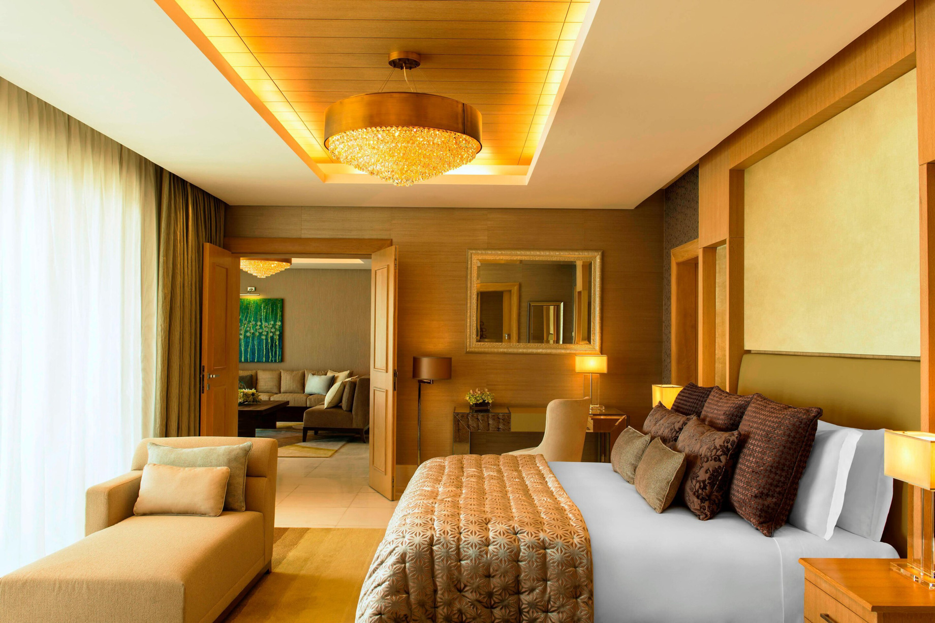 The St. Regis Saadiyat Island Resort – Abu Dhabi, UAE – Royal Suite Adjacent Bedroom