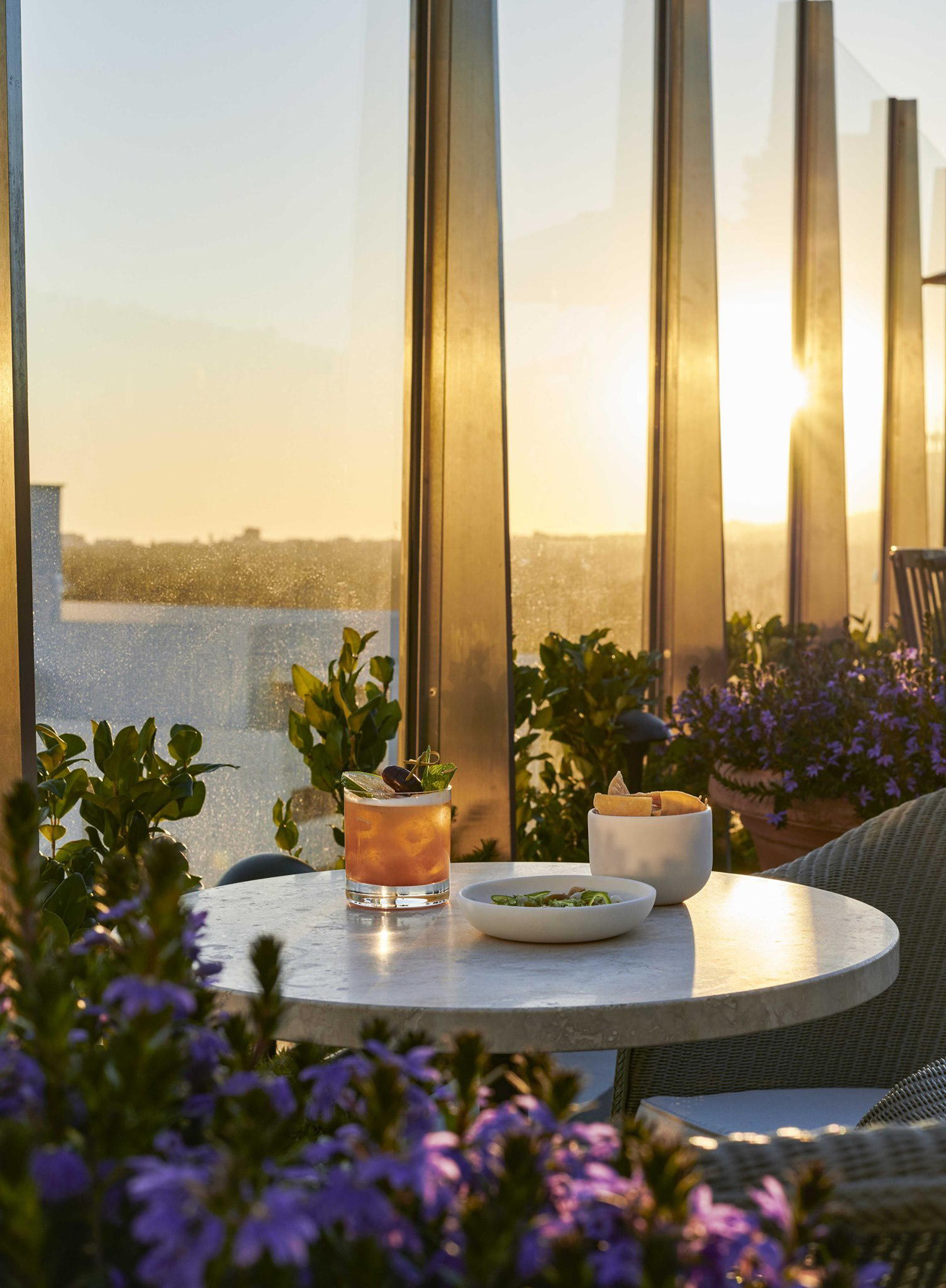 The West Hollywood EDITION Hotel – West Hollywood, CA, USA – The Roof Sunset View