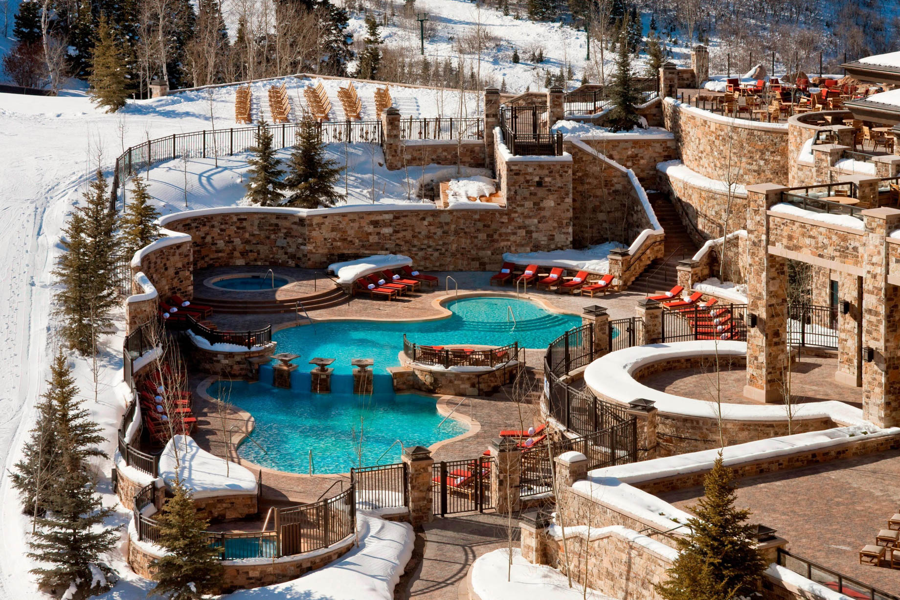 The St. Regis Deer Valley Resort – Park City, UT, USA – Winter Pool