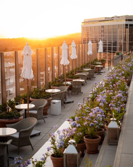 The West Hollywood EDITION Hotel - West Hollywood, CA, USA - Rooftop Sunset