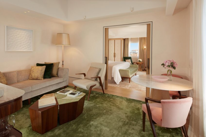 The St. Regis Venice Hotel - Venice, Italy - Roof Garden Suite Living Room