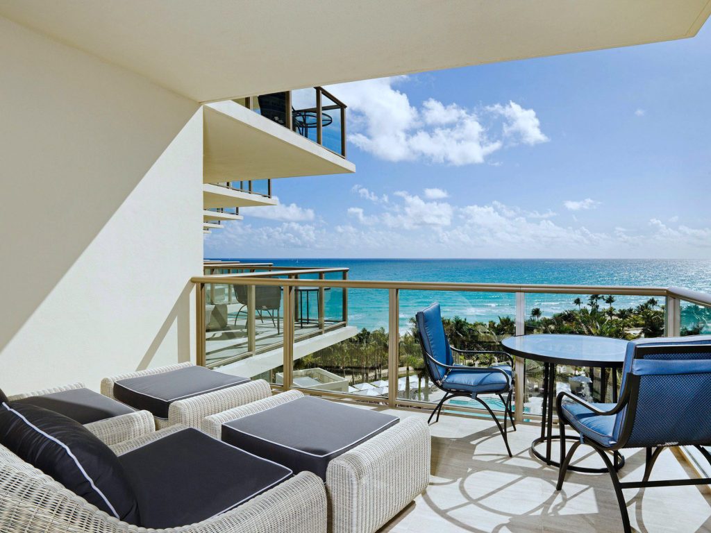 The St. Regis Bal Harbour Resort - Miami Beach, FL, USA - Balcony View