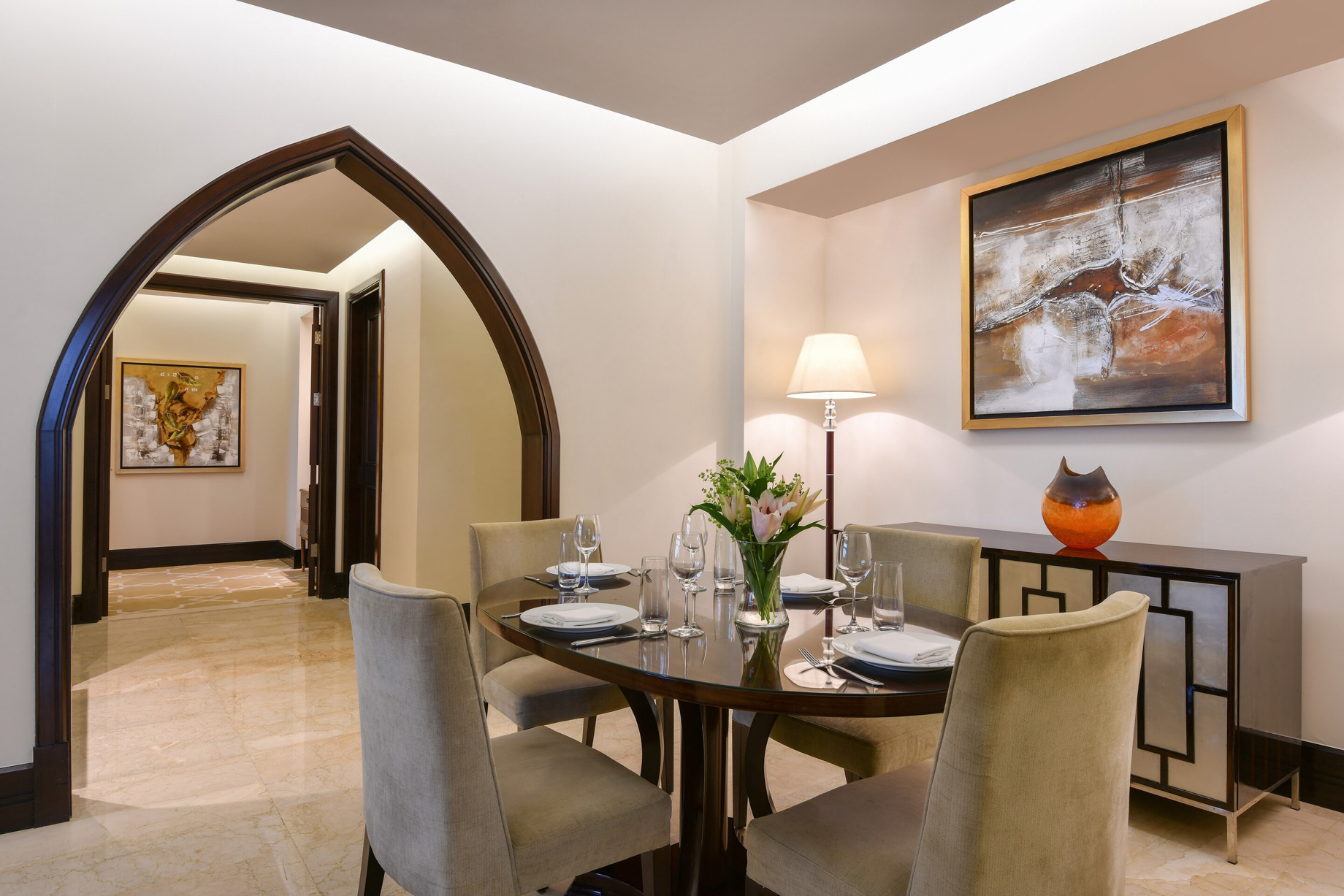 The St. Regis Doha Hotel – Doha, Qatar – Empire Suite Dining Area