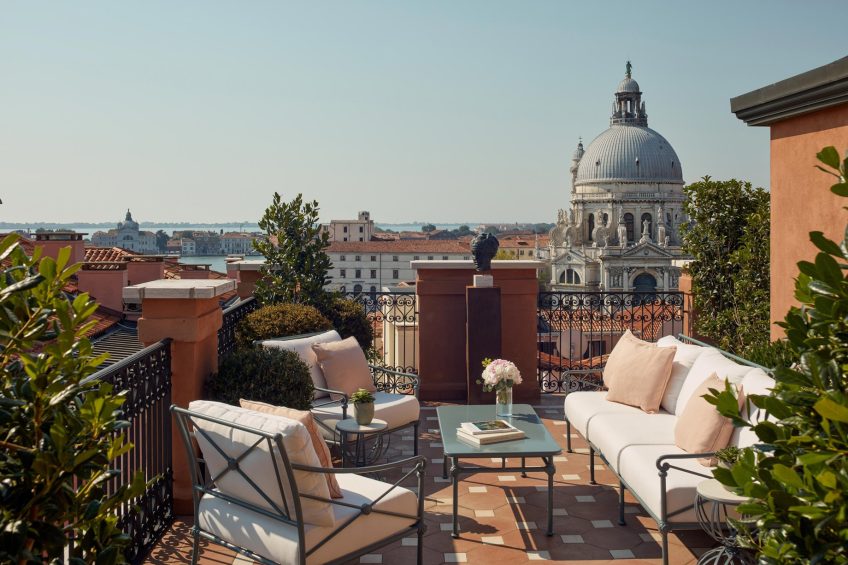 The St. Regis Venice Hotel - Venice, Italy - Roof Garden Suite Outdoor Terrace
