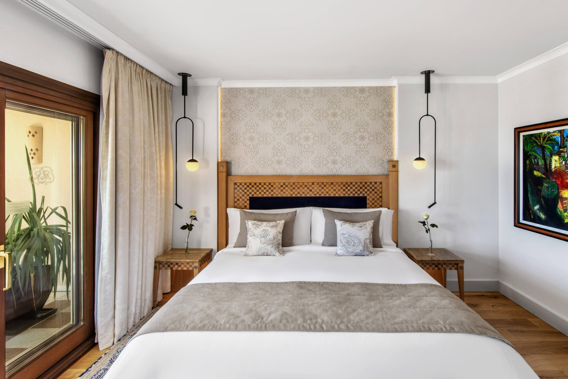 The St. Regis Mardavall Mallorca Resort – Palma de Mallorca, Spain – Ocean One Suite Bedroom Interior
