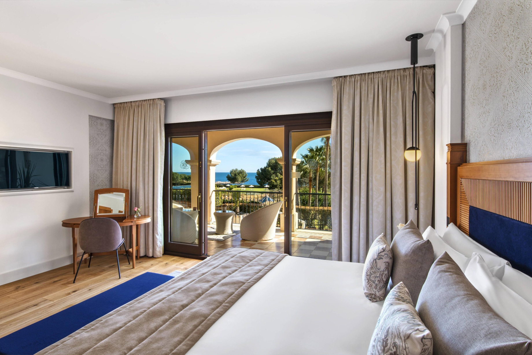 The St. Regis Mardavall Mallorca Resort – Palma de Mallorca, Spain – Ocean One Suite Bedroom View