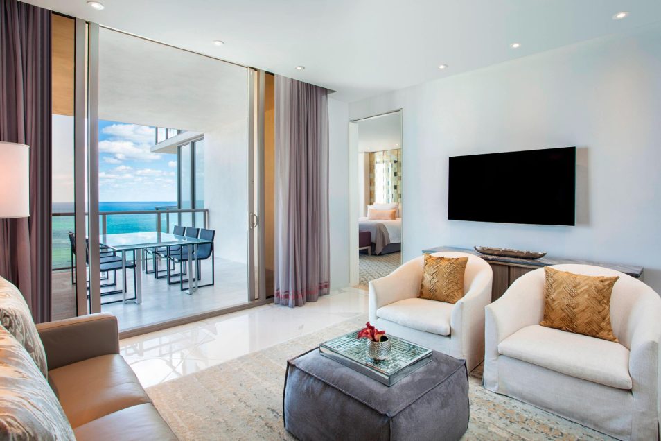 The St. Regis Bal Harbour Resort - Miami Beach, FL, USA - Sky Palace Suite Master Bedroom