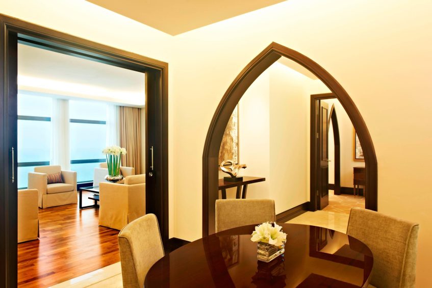 The St. Regis Doha Hotel - Doha, Qatar - Empire Suite Dining Area Interior