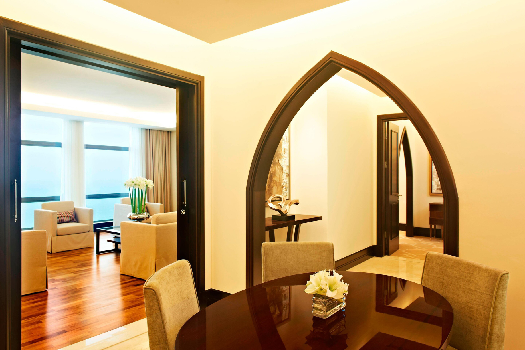 The St. Regis Doha Hotel – Doha, Qatar – Empire Suite Dining Area Interior