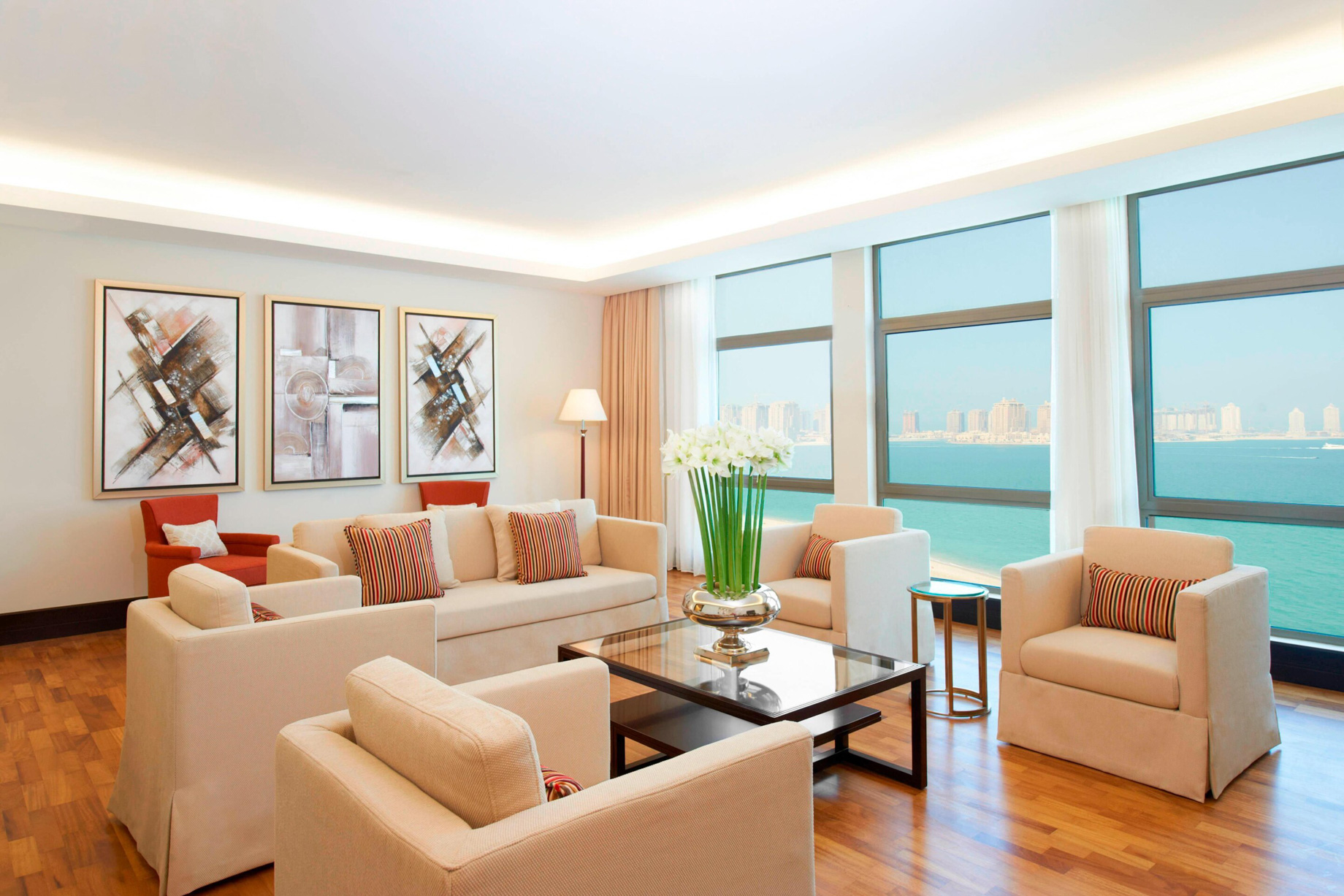 The St. Regis Doha Hotel – Doha, Qatar – Empire Suite Living Area View