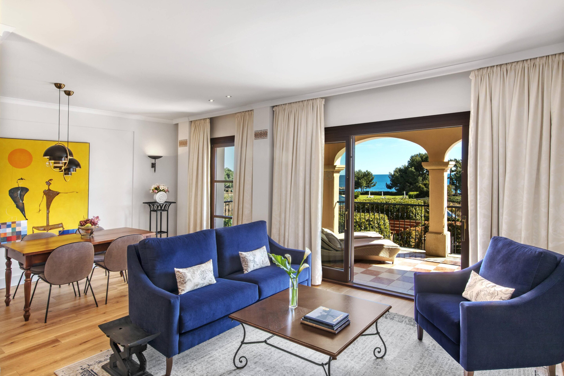The St. Regis Mardavall Mallorca Resort – Palma de Mallorca, Spain – Ocean One Suite Living Room