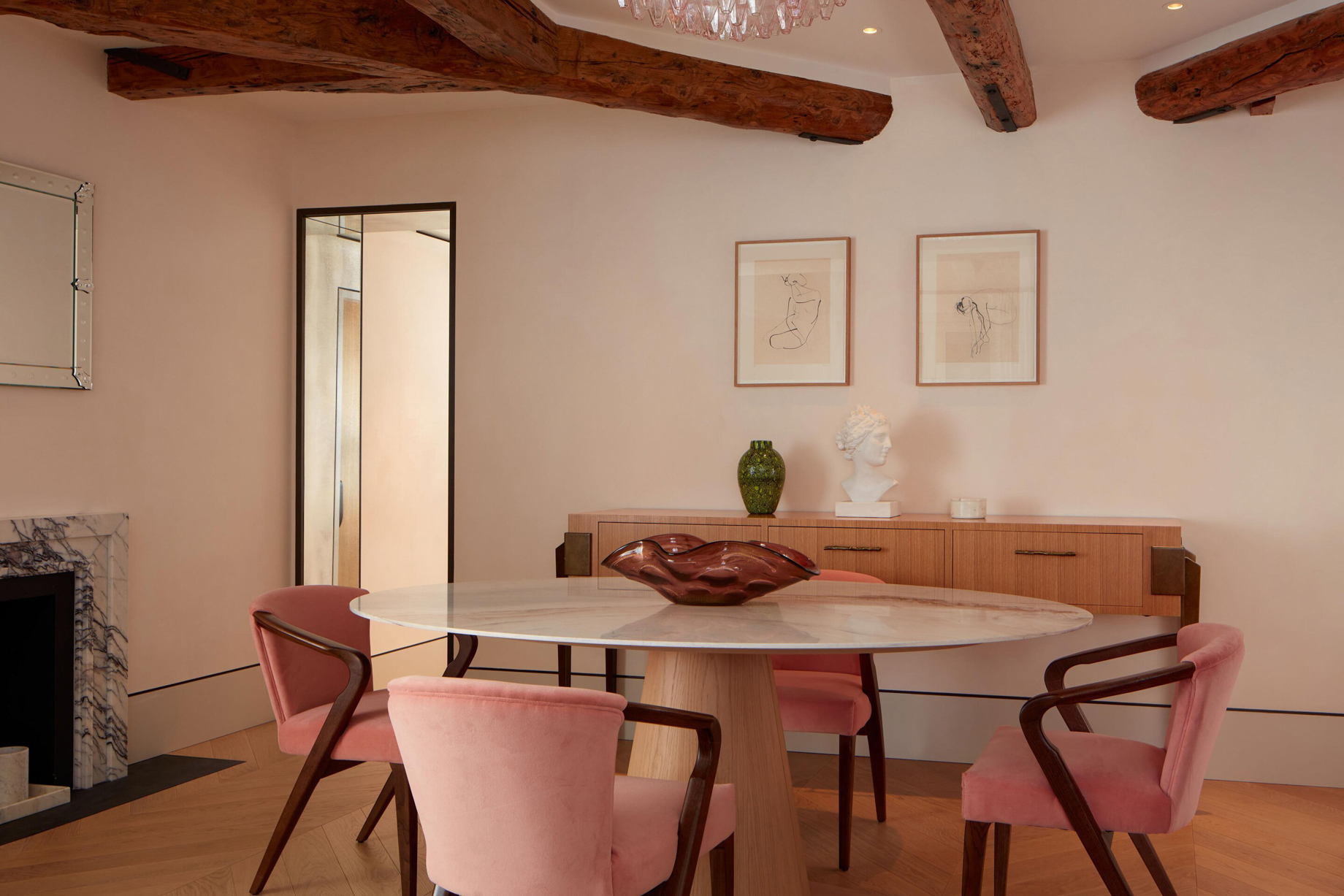 The St. Regis Venice Hotel – Venice, Italy – Santa Maria Suite Lounge Detail