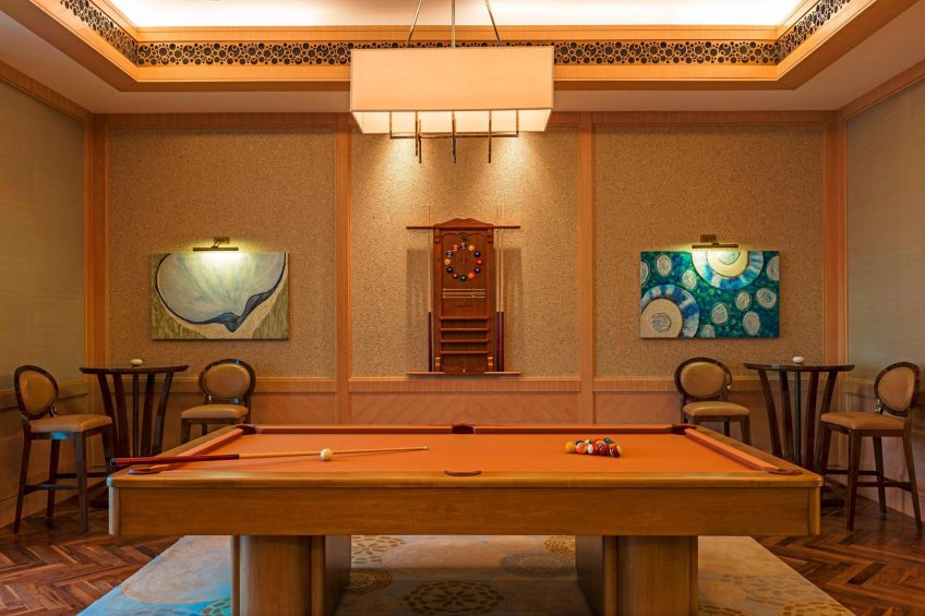 The St. Regis Saadiyat Island Resort - Abu Dhabi, UAE - Royal Suite Pool Table