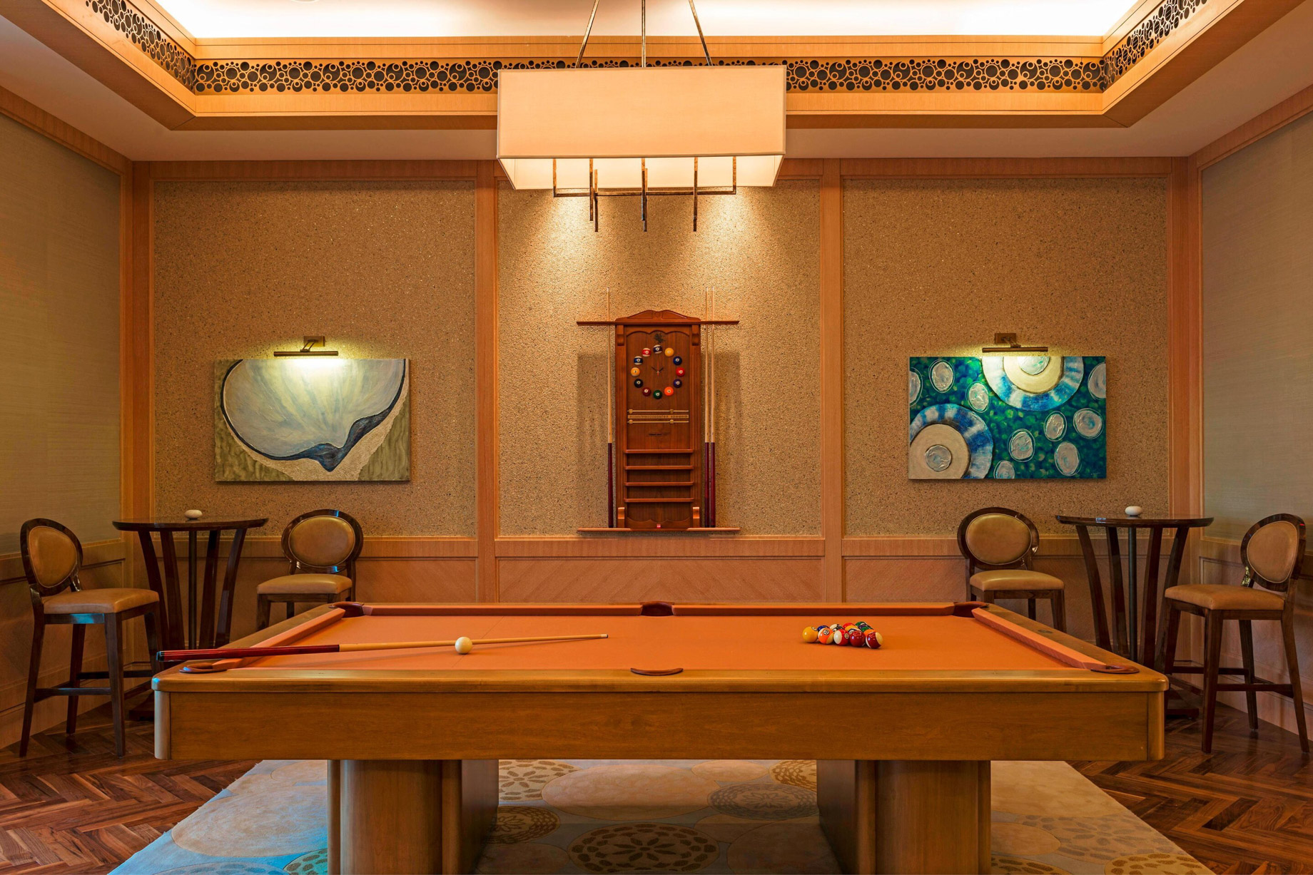 The St. Regis Saadiyat Island Resort – Abu Dhabi, UAE – Royal Suite Pool Table