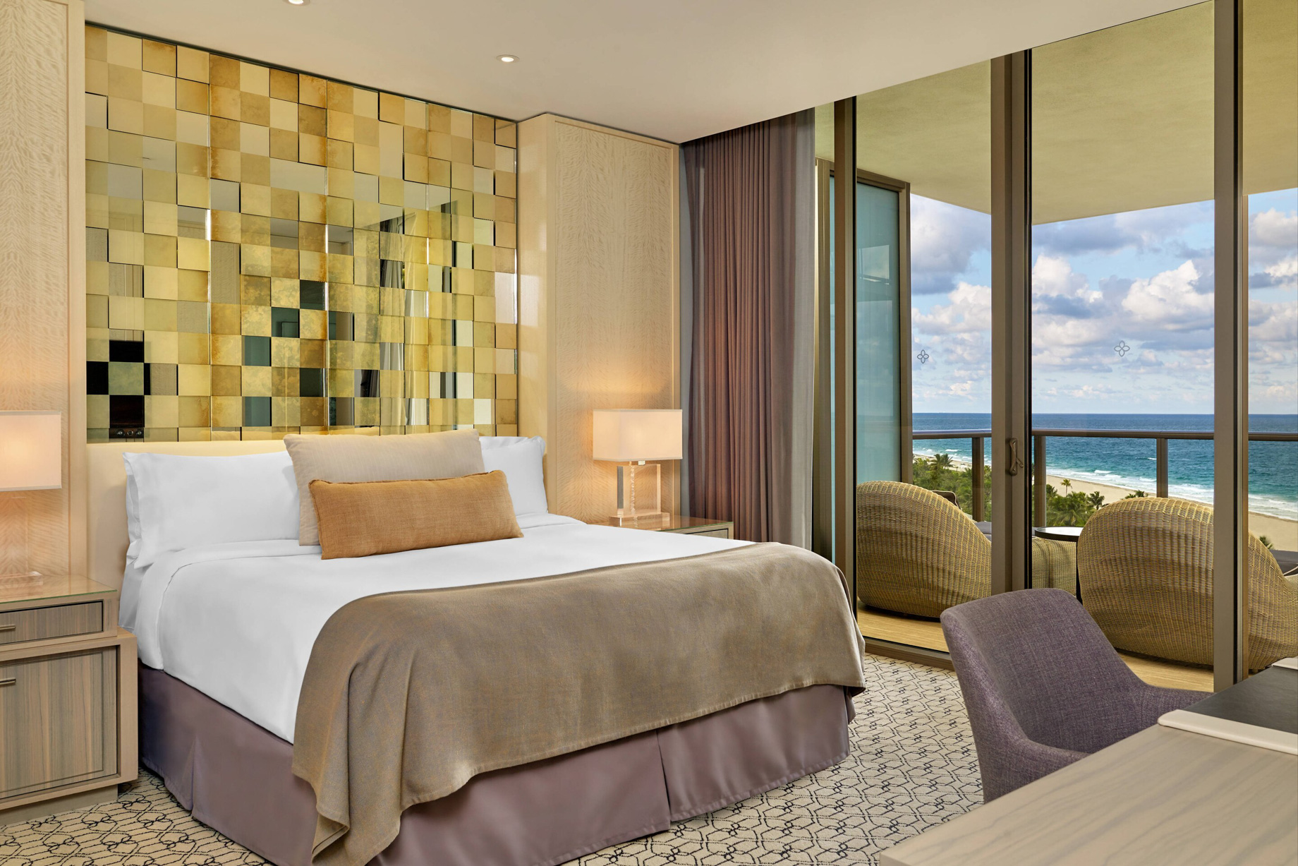 The St. Regis Bal Harbour Resort – Miami Beach, FL, USA – Guest Suite Bedroom